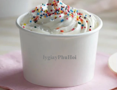 Tô Giấy Trắng 400ml